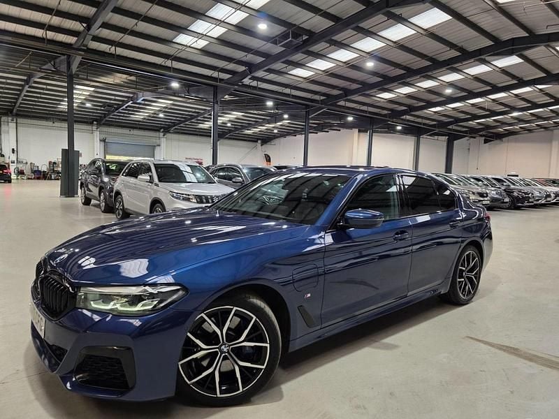 Blue Used 2020 BMW 530e M Sport Sedan | £16,480 (A bit pricey) - Image 1/4
