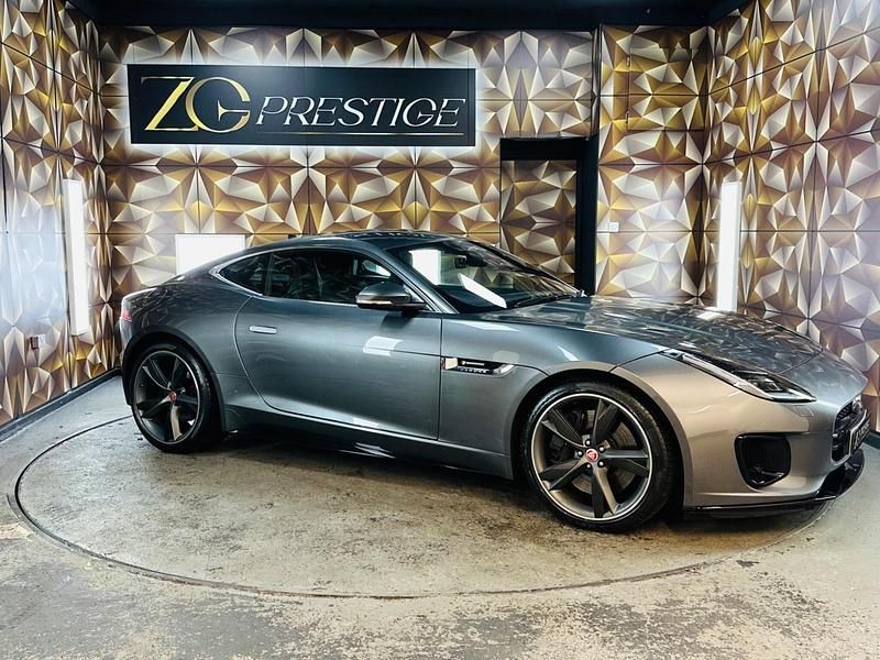 Grey Used 2018 Jaguar F-Type R-Dynamic Coupe | £33,495 (Fair price) - Image 1/3