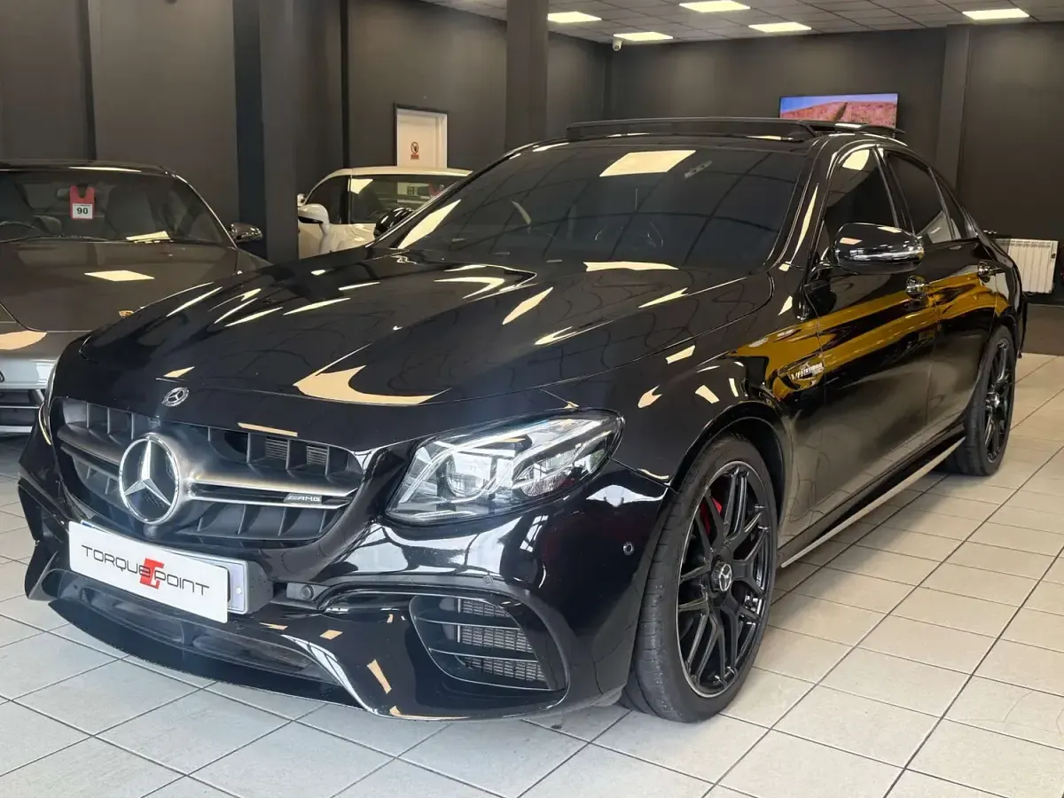 Used Mercedes E63S AMG Premium 2018 Black Sedan