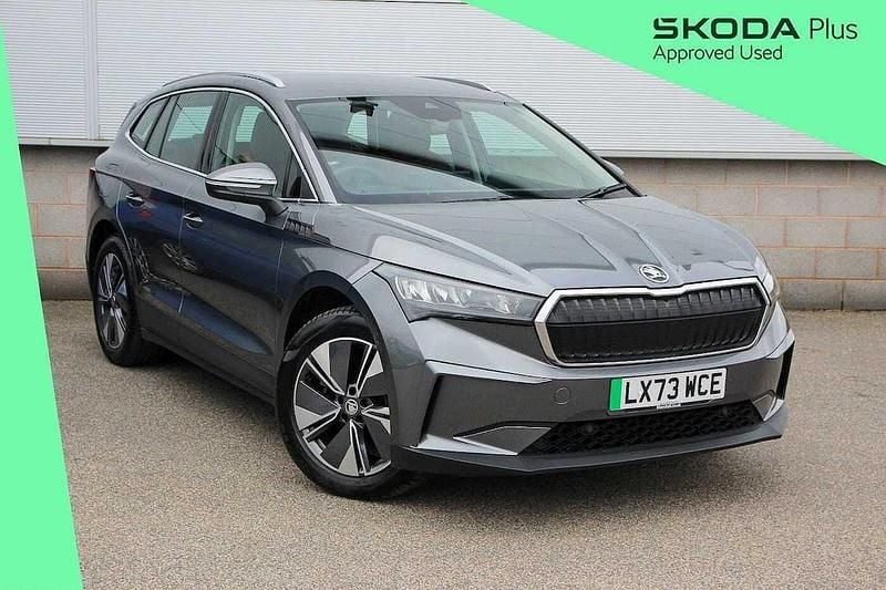 Used Skoda Enyaq iV ecoSuite 131 kW (179 HP) 2023 Graphite grey metallic SUV