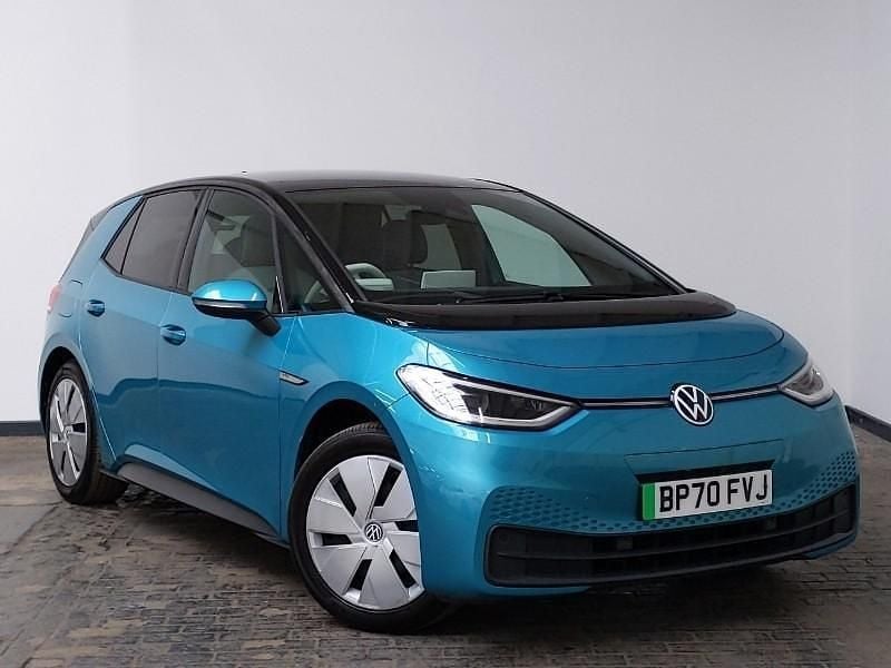 Turquoise Used 2020 VW ID.3 Pro Performance Hatchback | £14,498 (Fair price) - Image 1/4