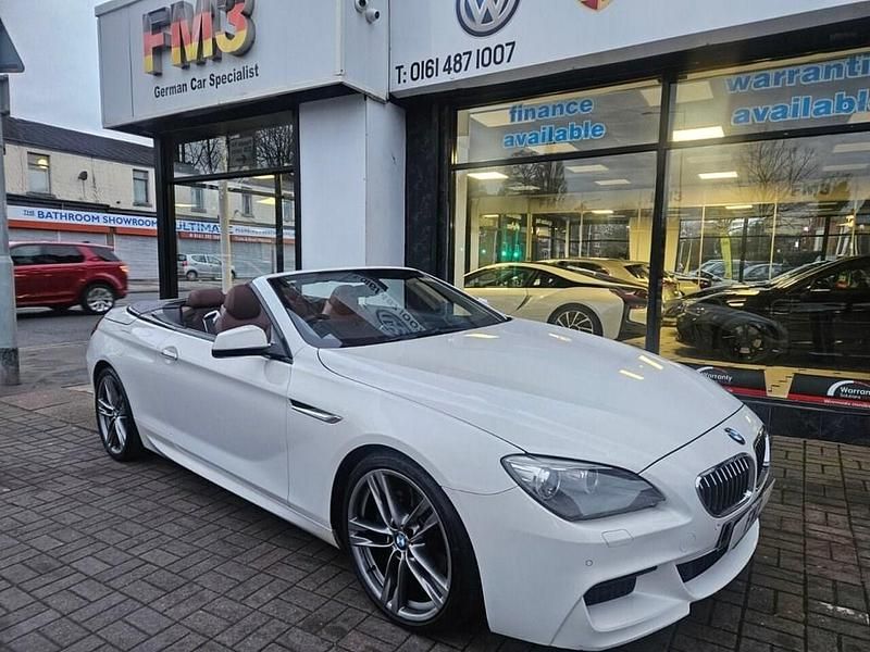 Used BMW 640 Cabriolet M Sport 313 HP (230 kW) 2012 White Cabriolet