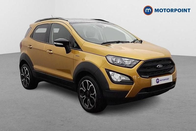 Yellow Used 2021 Ford Ecosport Active SUV | £11,849 (Fair price) - Image 1/4