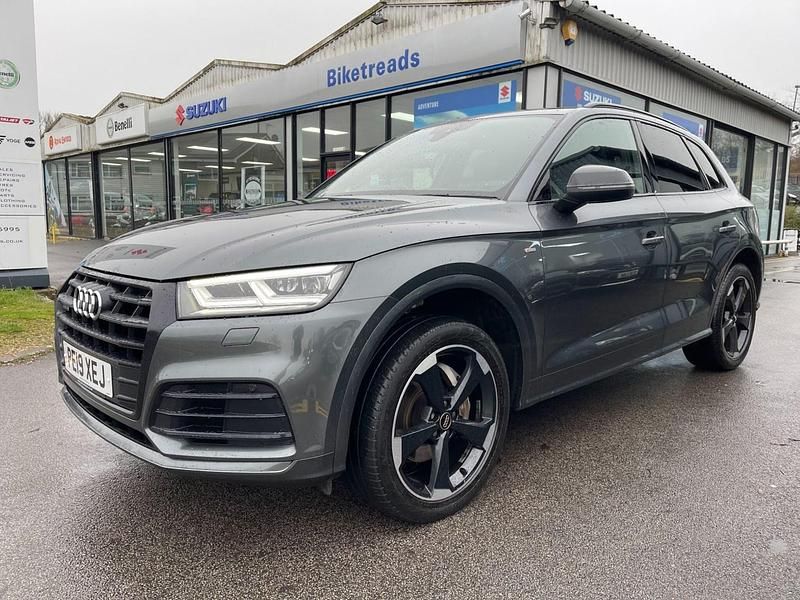 Used Audi Q5 Black Edition 190 HP (139 kW) 2019 Grey SUV