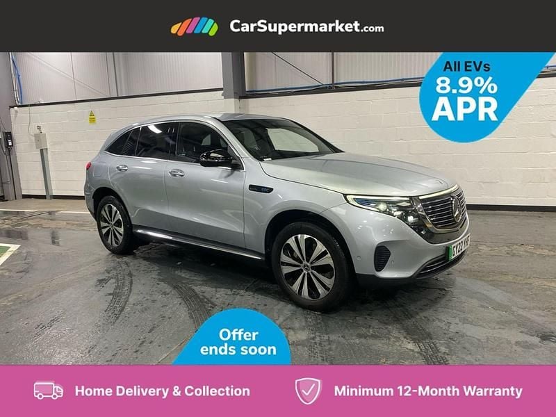 Silver Used 2022 Mercedes EQC400 SUV | £22,997 (Good price) - Image 1/3