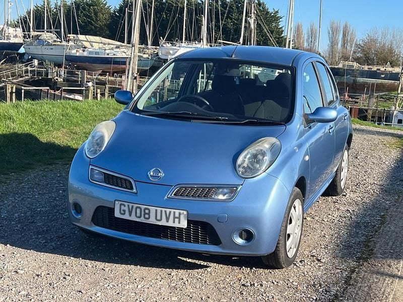 Used Nissan Micra Acenta 79 HP (58 kW) 2008 Blue Hatchback
