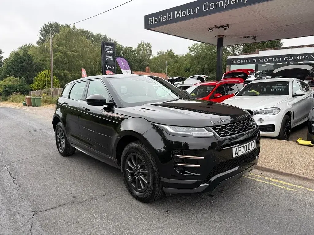 Used Land Rover Range Rover evoque R-Dynamic 150 HP (110 kW) 2020 Black SUV