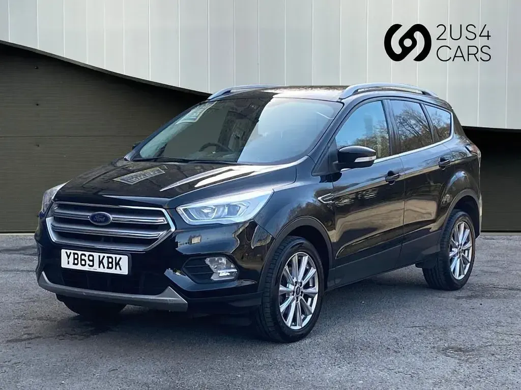 Used Ford Kuga Titanium 150 HP (110 kW) 2019 Black SUV