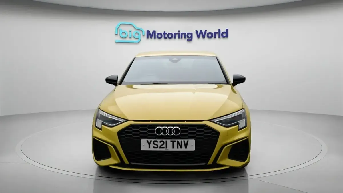 Used Audi A3 Sportback S-Line 2021 Yellow Hatchback