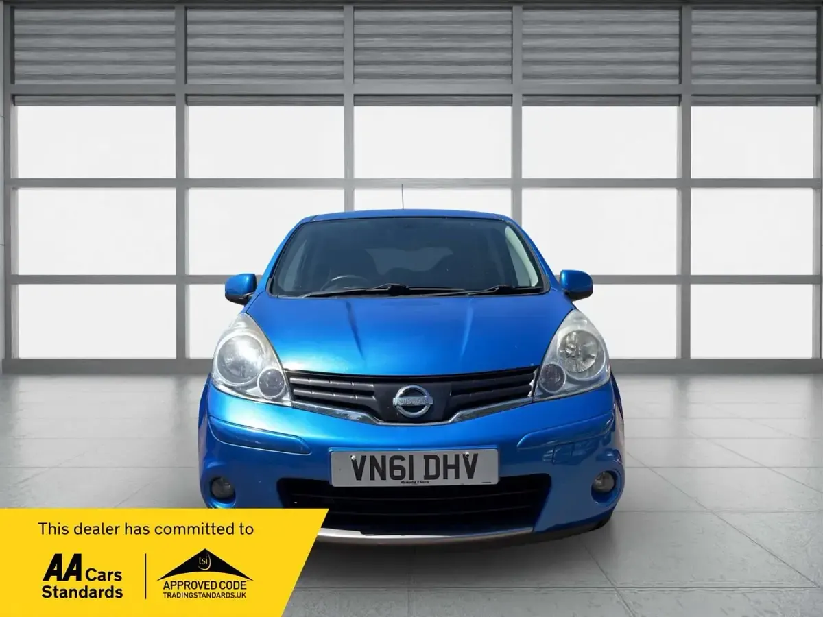 Used Nissan Note N-TEC 2011 Blue Hatchback