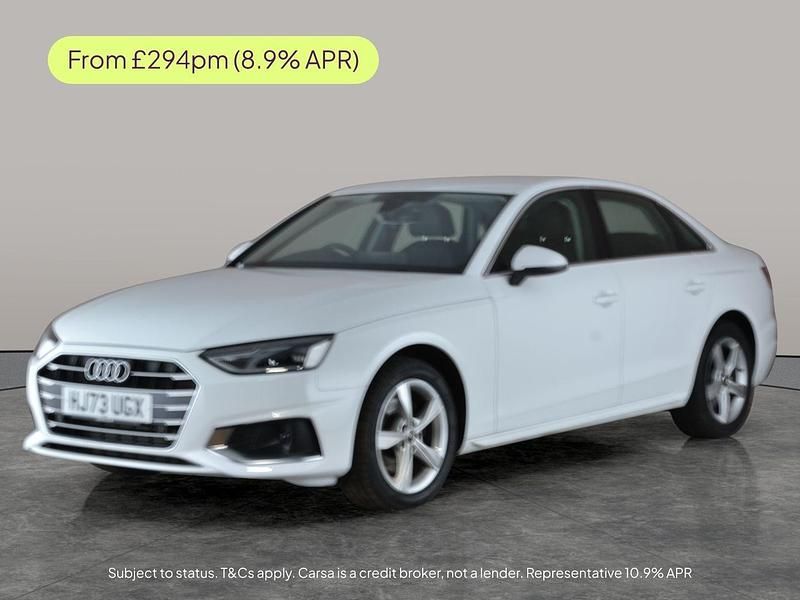 White Used 2023 Audi A4 Sport Sedan | £19,910 (Super price) - Image 1/3