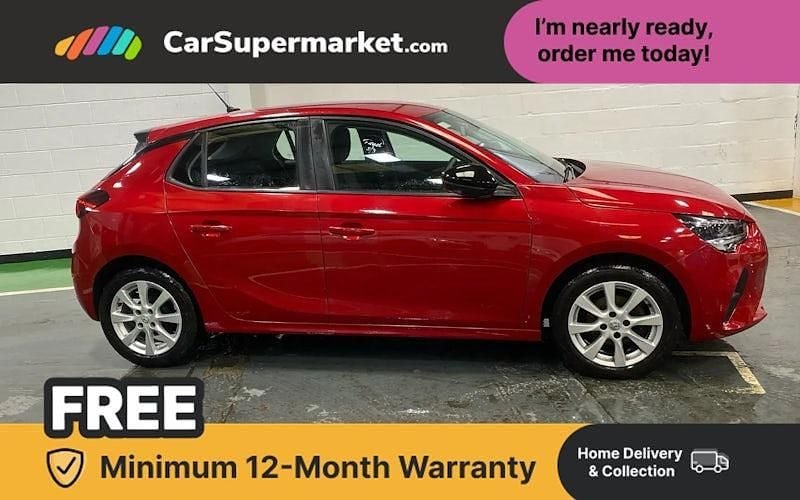 Used Vauxhall Corsa Design Edition 75 HP (55 kW) 2023 Red Hatchback