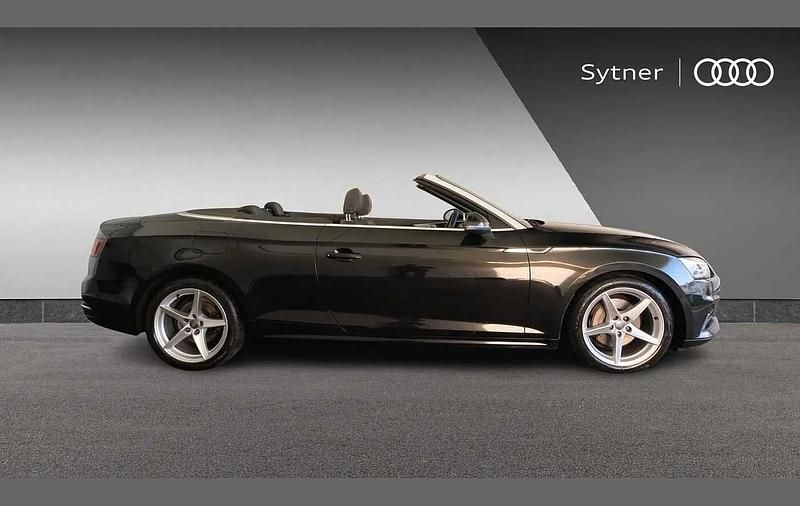 Used Audi A5 Cabriolet Sport 190 HP (139 kW) 2020 Black Cabriolet