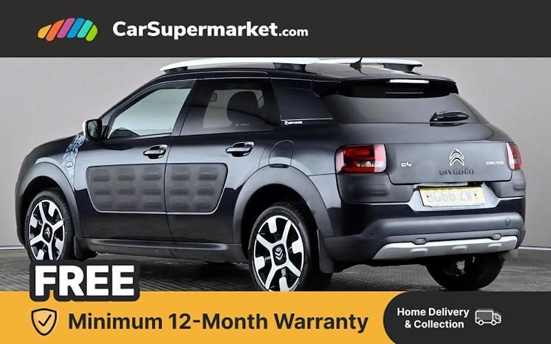 Used Citroën C4 Cactus Rip Curl 99 HP (72 kW) 2016 Black Hatchback