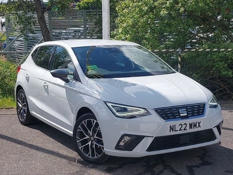 White Used 2022 Seat Ibiza XCELLENCE Hatchback | £15,498 (A bit pricey) - Image 1/4