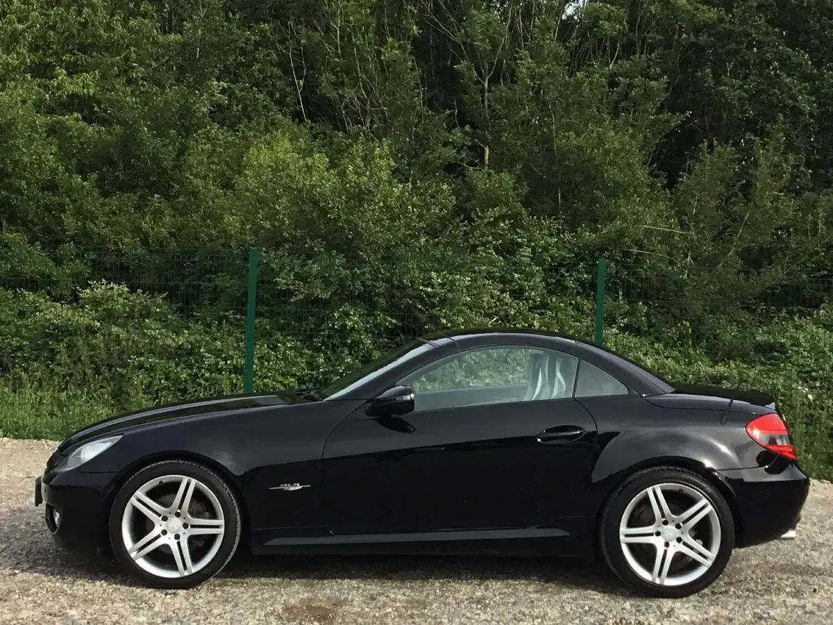 Used Mercedes SLK200 2009 Black Cabriolet