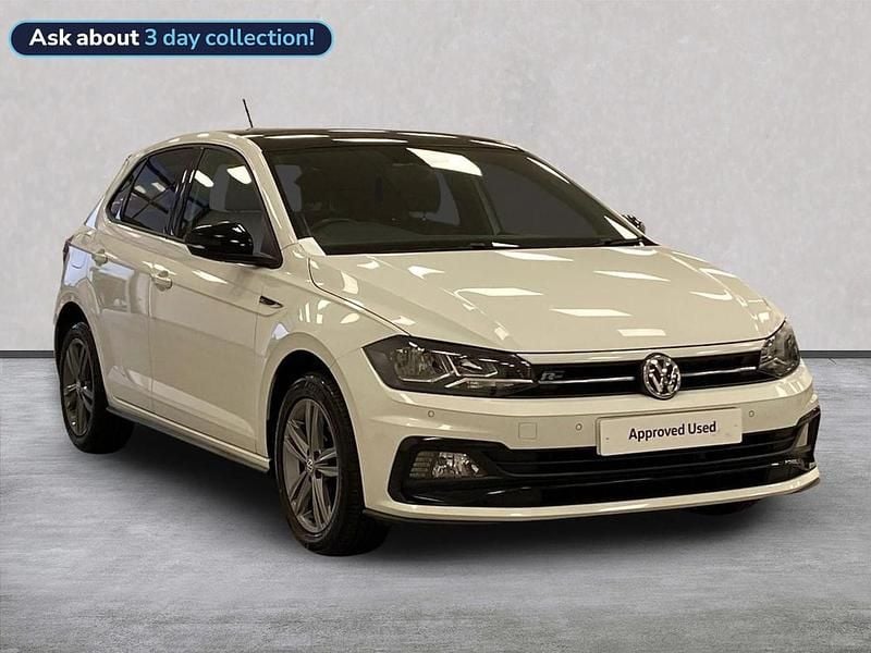 White Used 2020 VW Polo R-line Hatchback | £14,109 (Fair price) - Image 1/4
