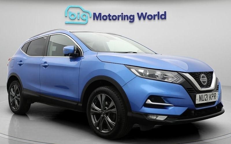 Used Nissan Qashqai N-Connecta 140 HP (102 kW) 2020 Blue SUV