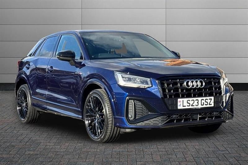 Navarra blue Used 2023 Audi Q2 Black Edition SUV | £25,547 (Expensive) - Image 1/4
