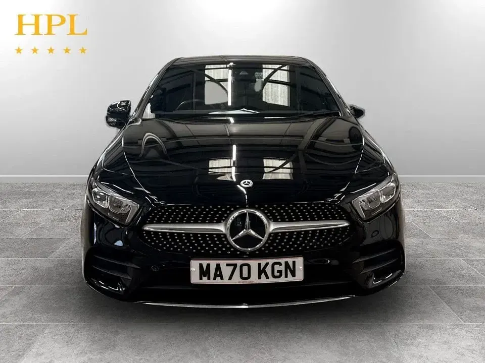 Used Mercedes A200 AMG line 163 HP (119 kW) 2020 Black Hatchback
