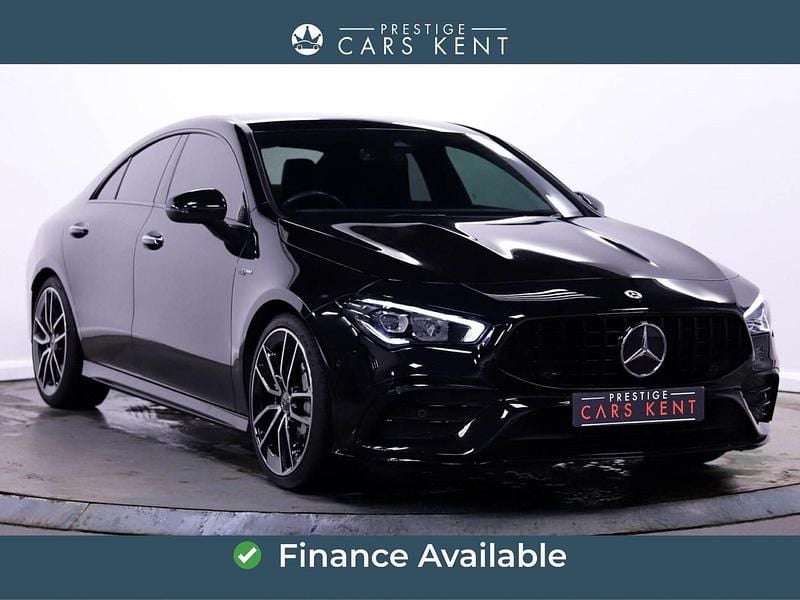 Used Mercedes CLA35 AMG Premium 306 HP (225 kW) 2022 Black Coupe