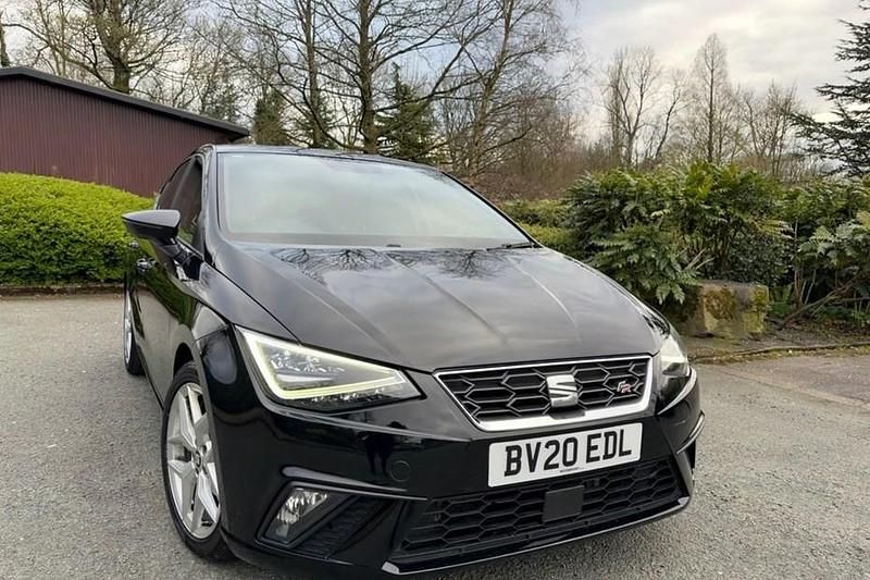 Used Seat Ibiza FR 95 HP (69 kW) 2020 Black Hatchback