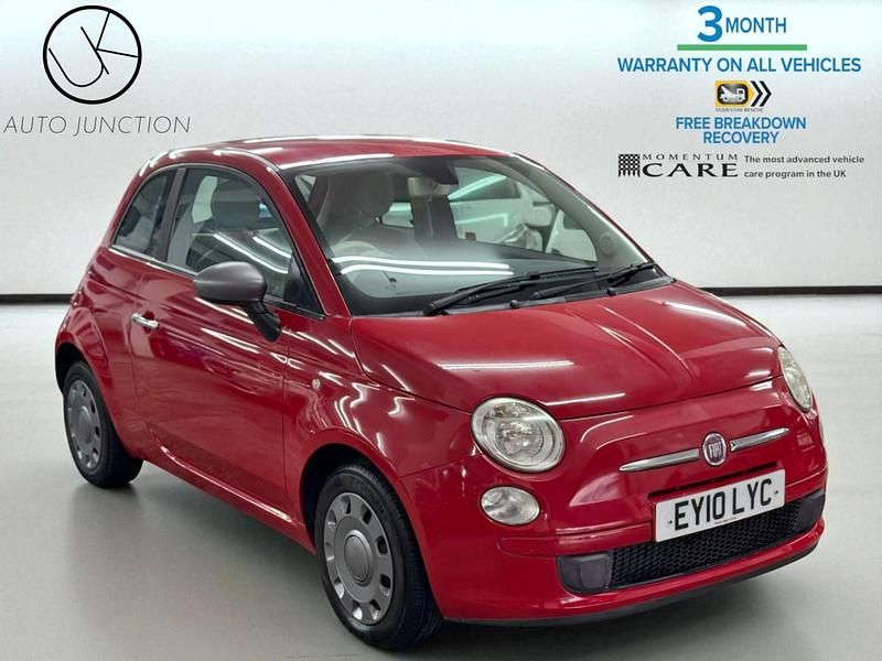 Used Fiat 500 Pop 69 HP (50 kW) 2010 Red Hatchback