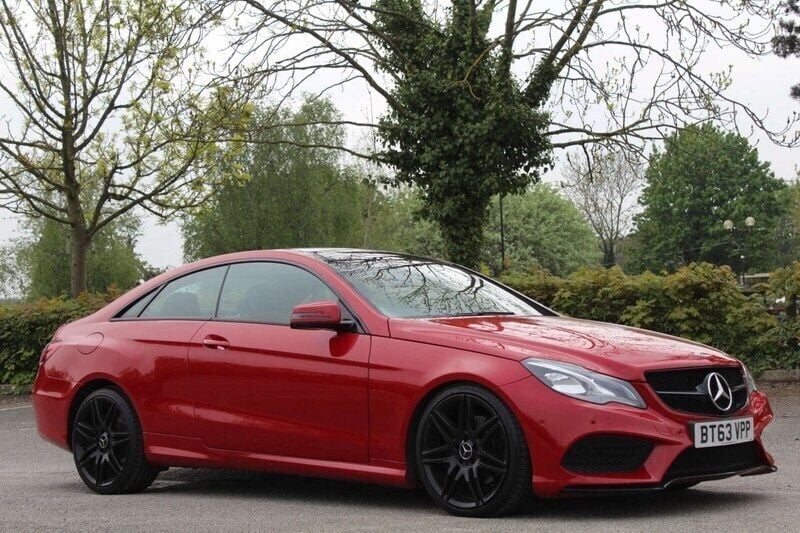 Red Used 2013 Mercedes E250 AMG Coupe | £9,490 (Fair price) - Image 1/4
