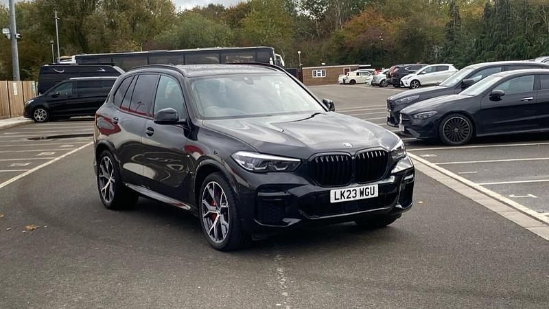 Black Used 2023 BMW X5 M Sport SUV | £55,900 (A bit pricey) - Image 1/4