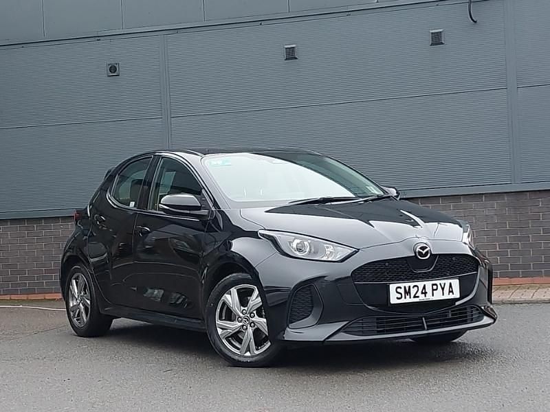 Used Mazda 2 Exclusive-Line 116 HP (85 kW) 2024 Black Hatchback