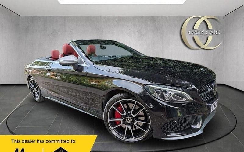 Black Used 2018 Mercedes C43 AMG AMG Cabriolet | £27,475 (A bit pricey) - Image 1/4