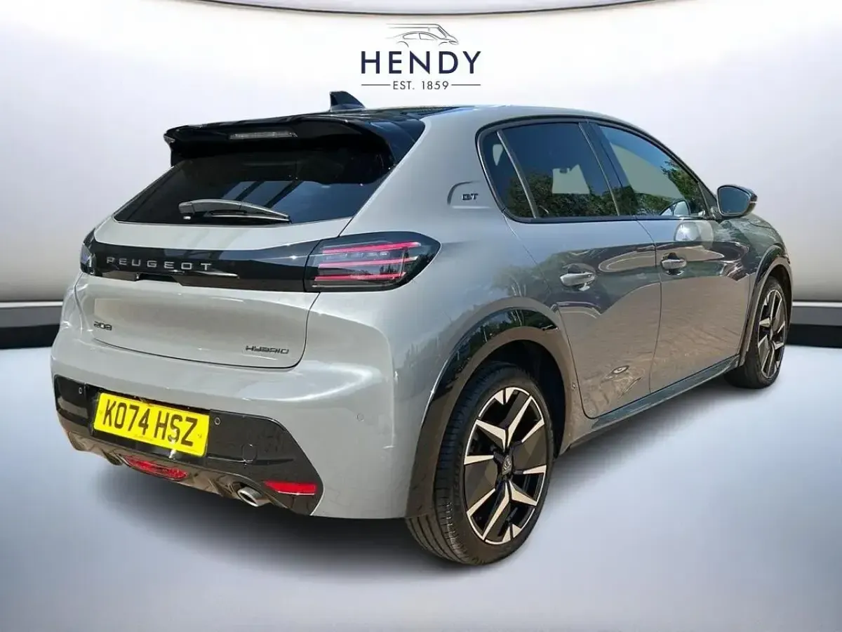 Used Peugeot 208 GT 99 HP (72 kW) 2025 Grey Hatchback