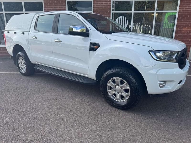 White Used 2021 Ford Ranger XLT Pickup | £11,950 (Good price) - Image 1/4