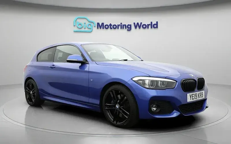 Used BMW 120 M Sport 184 HP (135 kW) 2019 Blue Hatchback