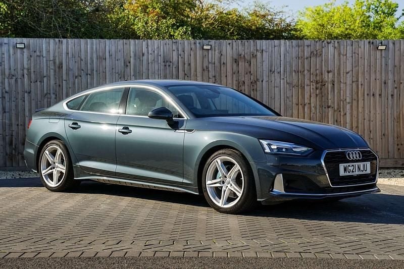 Grey Used 2021 Audi A5 Sportback Sport Coupe | £23,995 (Fair price) - Image 1/4