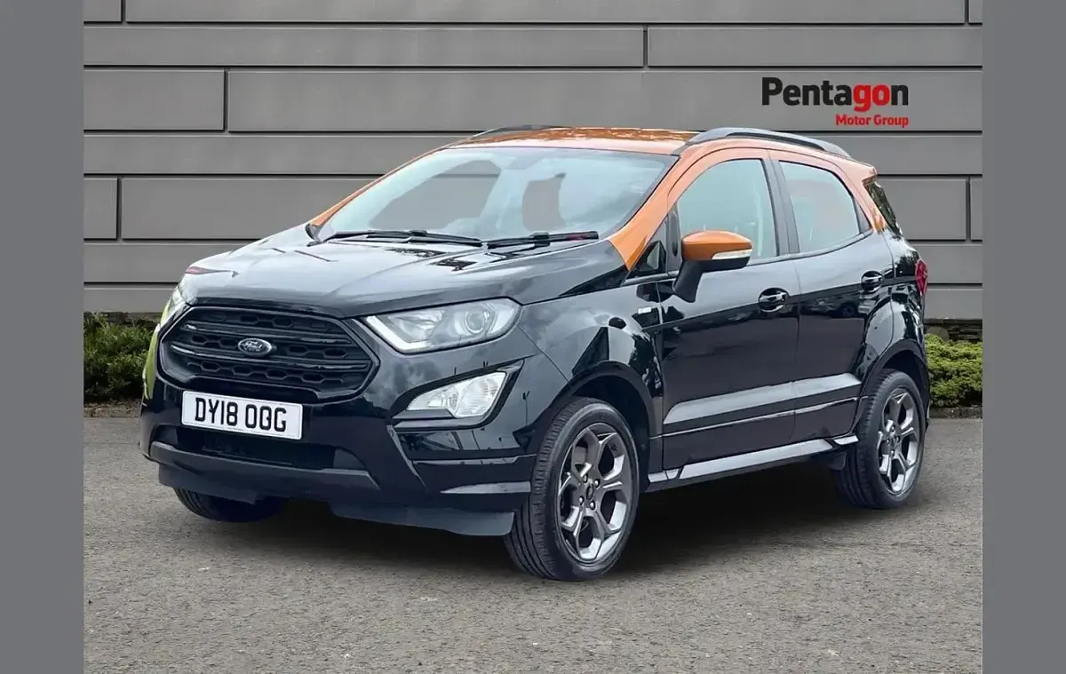 Used Ford Ecosport ST-Line 138 HP (101 kW) 2018 Black SUV
