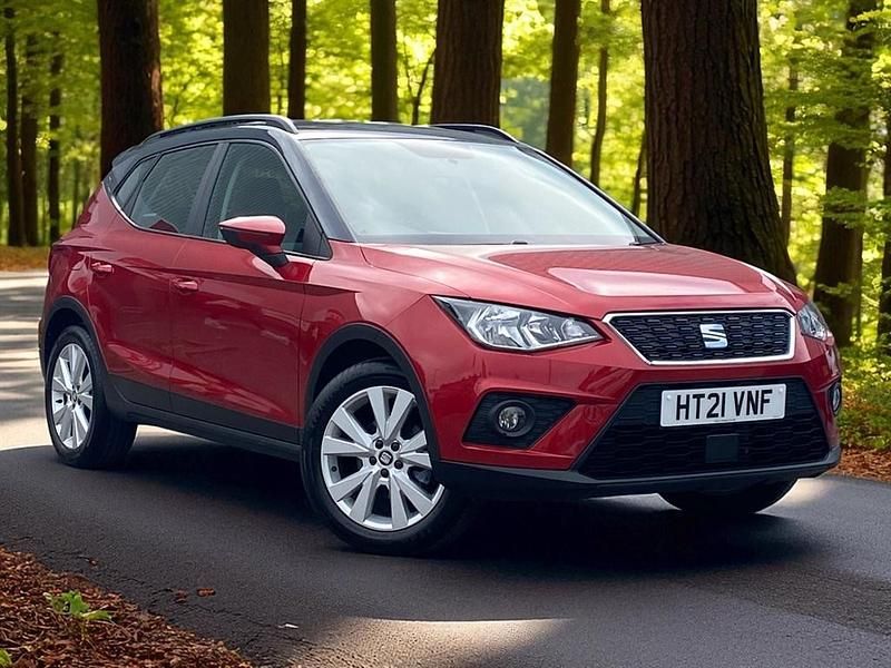 Red Used 2021 Seat Arona SE Technology SUV | £12,495 (Fair price) - Image 1/4