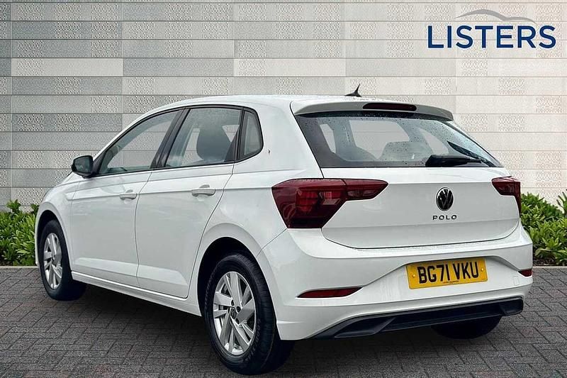 Used VW Polo Life 95 HP (69 kW) 2021 White Hatchback