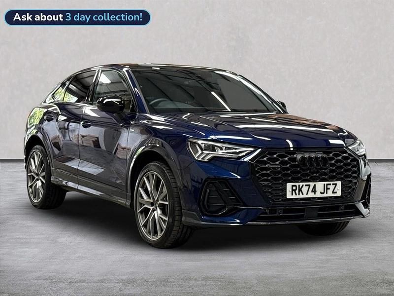 Blue Used 2024 Audi Q3 S-Line SUV | £41,104 - Image 1/4