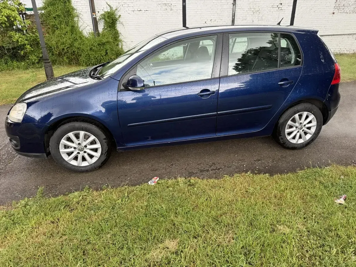 Used VW Golf VI Match 103 HP (75 kW) 2008 Blue Hatchback