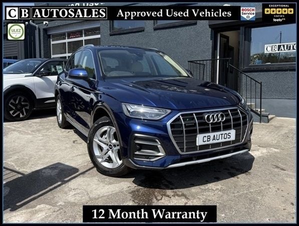 Blue Used 2022 Audi Q5 Sport SUV | £26,990 (Fair price) - Image 1/1