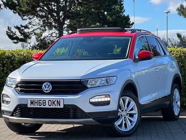 Silver Used 2019 VW T-Roc Design SUV | £16,495 (Fair price) - Image 1/4