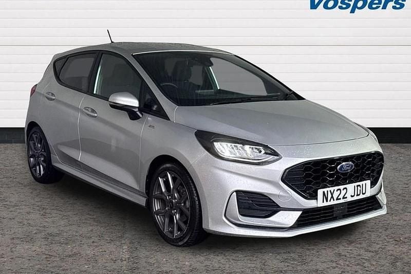 Used Ford Fiesta ST-Line 99 HP (72 kW) 2022 Silver Hatchback