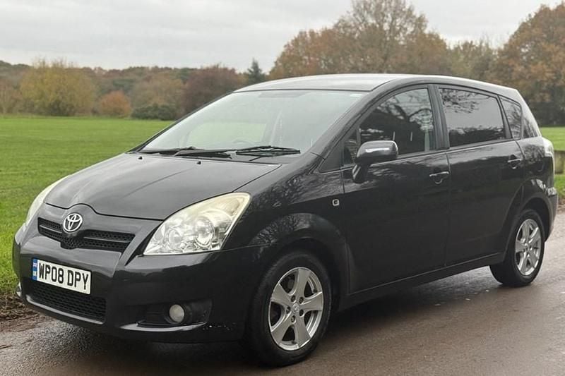 Black Used 2008 Toyota Corolla Verso T3 MPV | £1,395 (Good price) - Image 1/1