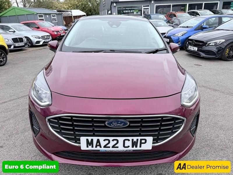 Used Ford Fiesta Titanium 2022 Red Hatchback