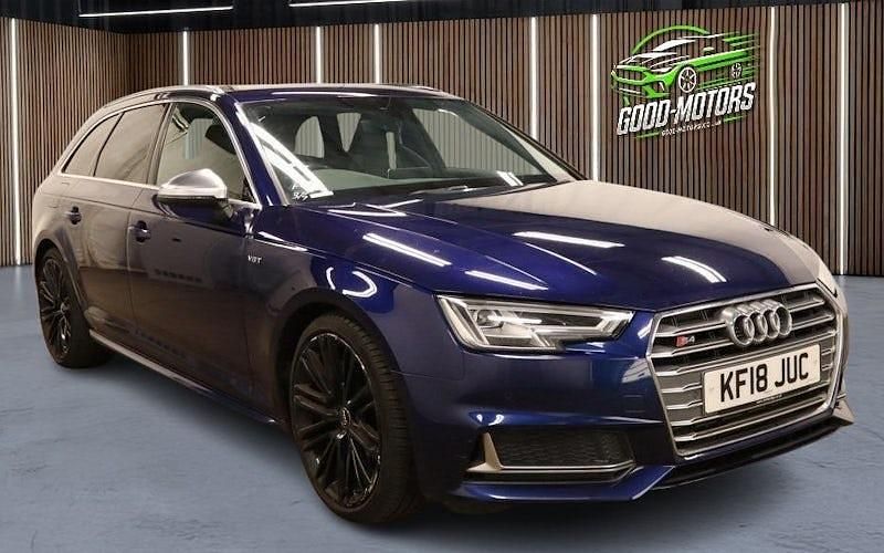 Used Audi S4 Design 354 HP (260 kW) 2018 Blue Estate
