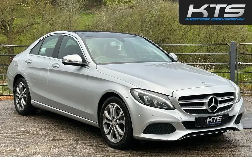 Used Mercedes C220 Premium 170 HP (125 kW) 2016 Silver Sedan