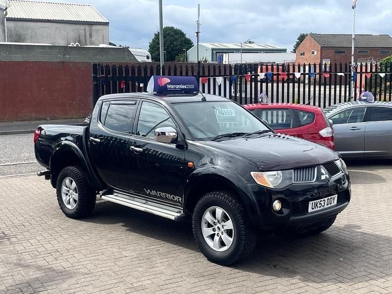 Black Used 2009 Mitsubishi L200 Warrior Pickup | £4,999 (Fair price) - Image 1/4