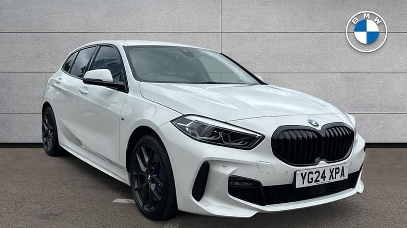 White Used 2024 BMW 118 M Sport Hatchback | £23,195 (Good price) - Image 1/4