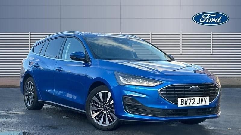 Blue Used 2023 Ford Focus Titanium X Estate | £17,045 (A bit pricey) - Image 1/3